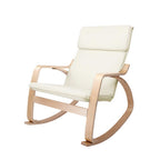 Bentwood Aero Rocking Armchair - Contemporary Comfort in Beige