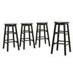 Artiss Set of 4 Wooden Bar Stools Durable seating for modern spaces.