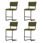 Artiss Modern Velvet Bar Stool Set