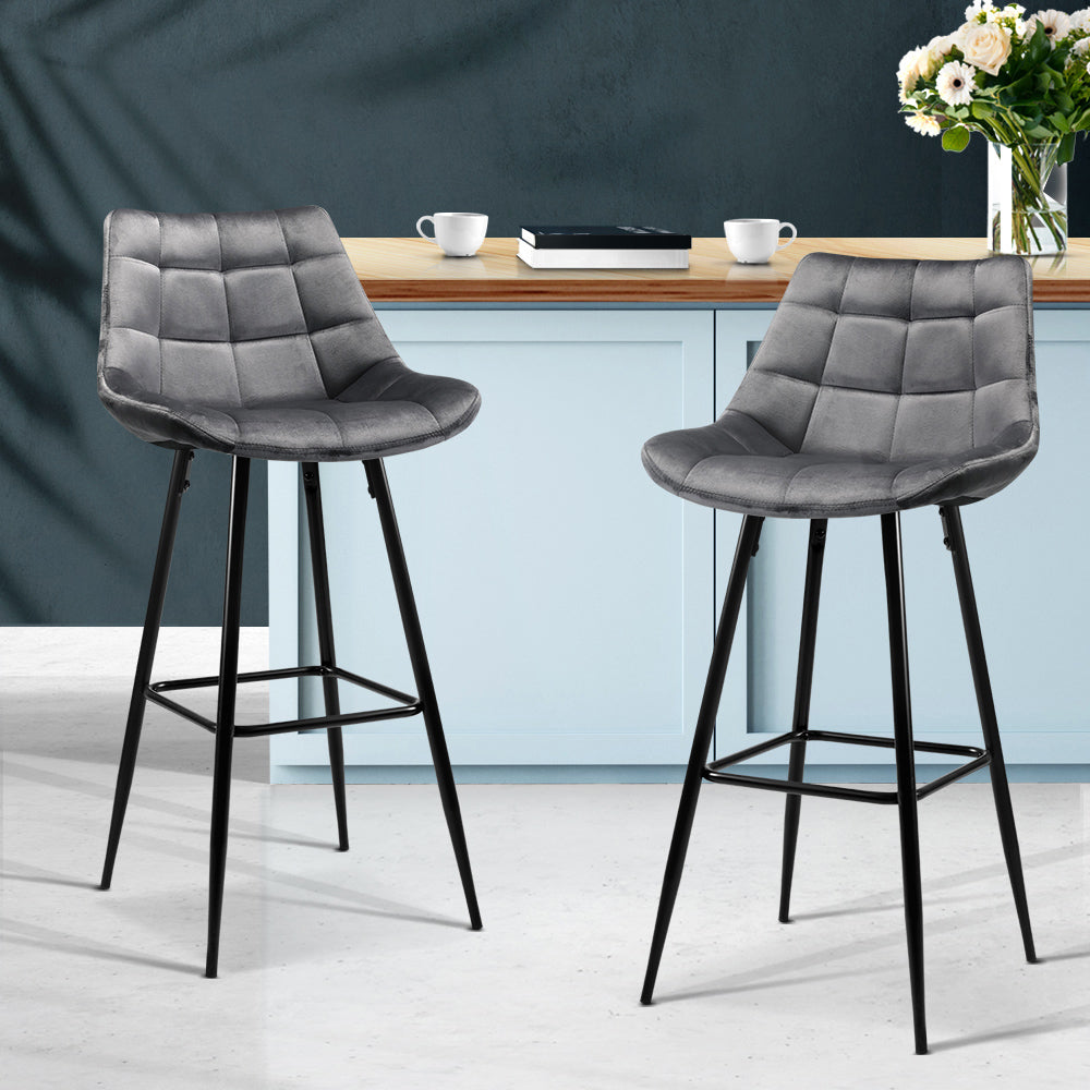 Contemporary Swivel Bar Stool Set