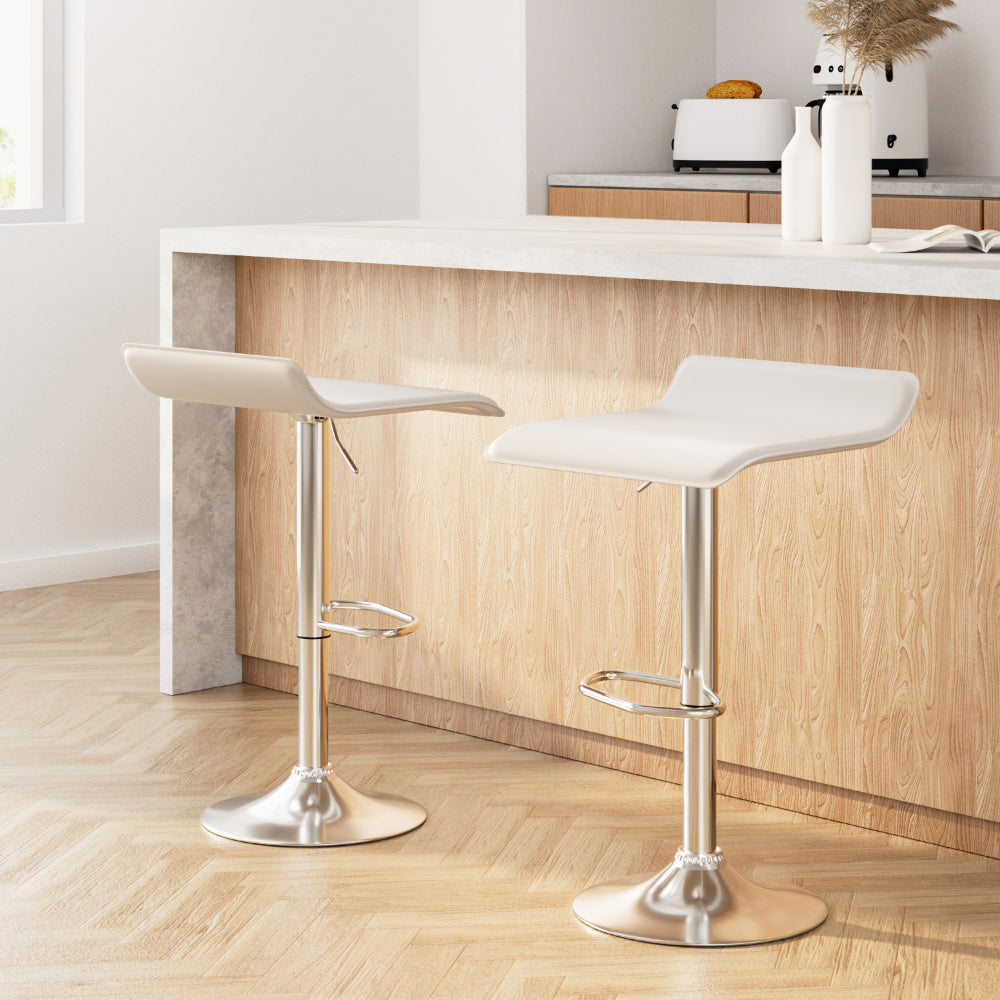 Artiss Faux Leather Bar Stool Set