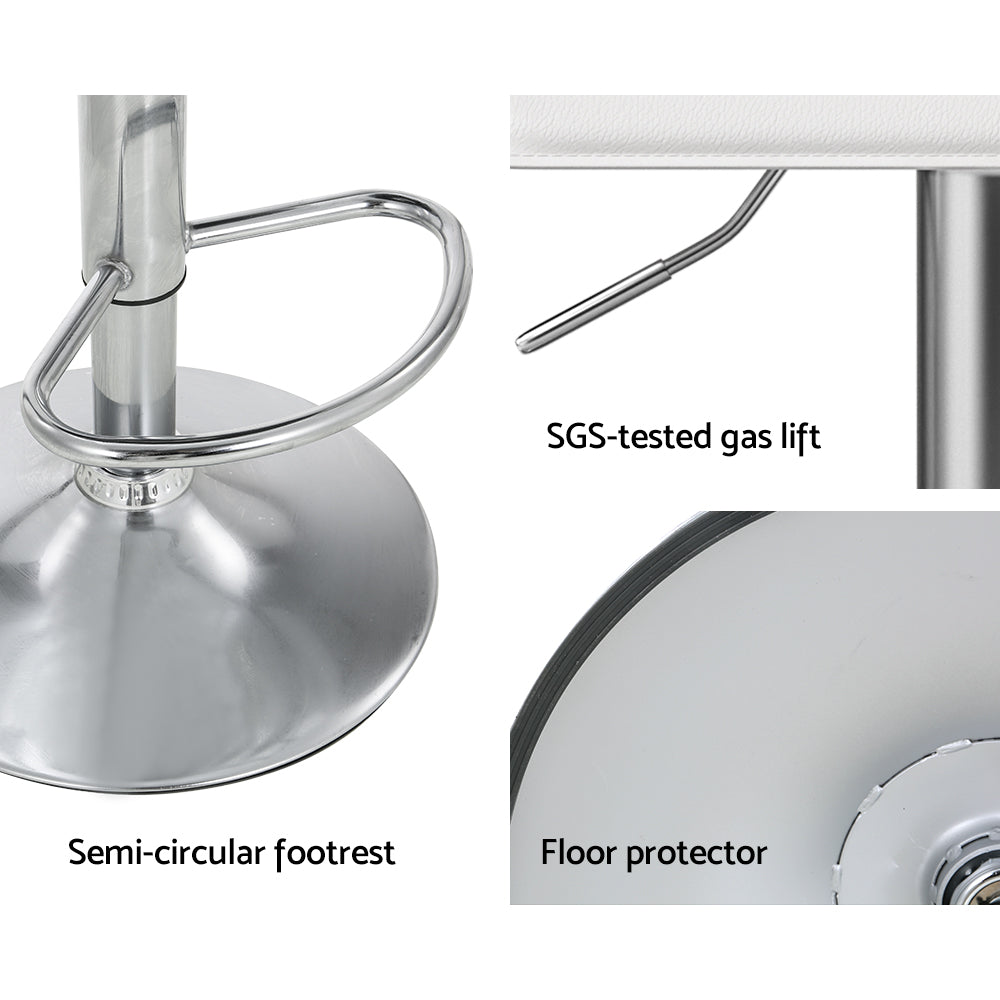 Artiss Faux Leather Bar Stool Set