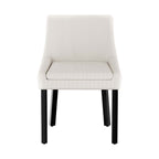 Corduroy Dining Chairs Set of 4 - Beige