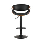 Elegant Gas Lift Bar Stools with Armrests