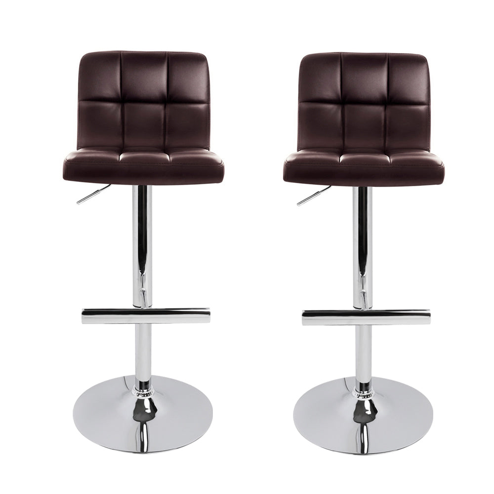 Artiss Adjustable Swivel Bar Stools