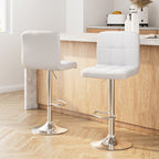 Artiss Adjustable Swivel Bar Stools