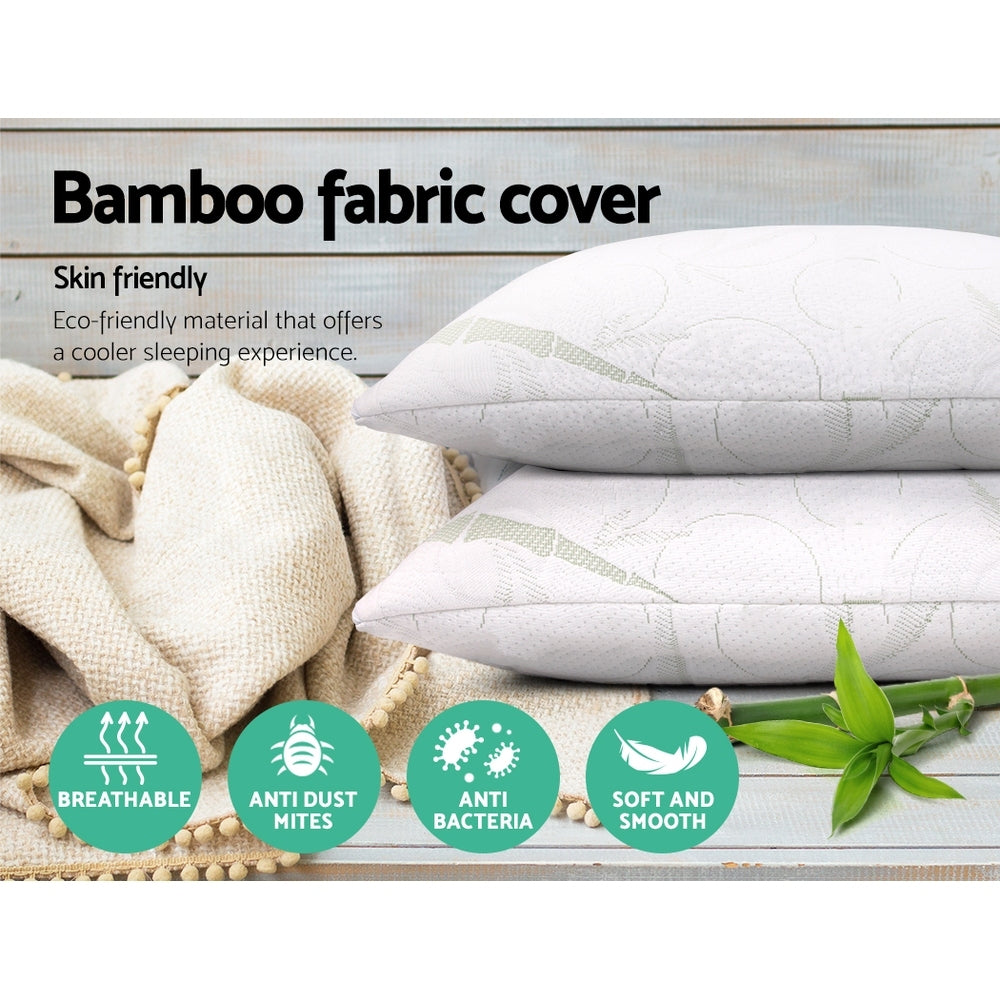 Giselle Bedding Bamboo Memory Foam Pillows