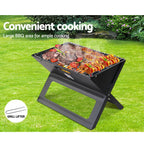 Grillz BBQ Grill Charcoal Smoker Foldable