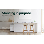 Artiss Padded Wooden Bar Stools - Set of 2