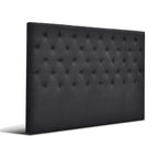 Artiss Bed Head Headboard King Size Fabric - CAPPI Charcoal