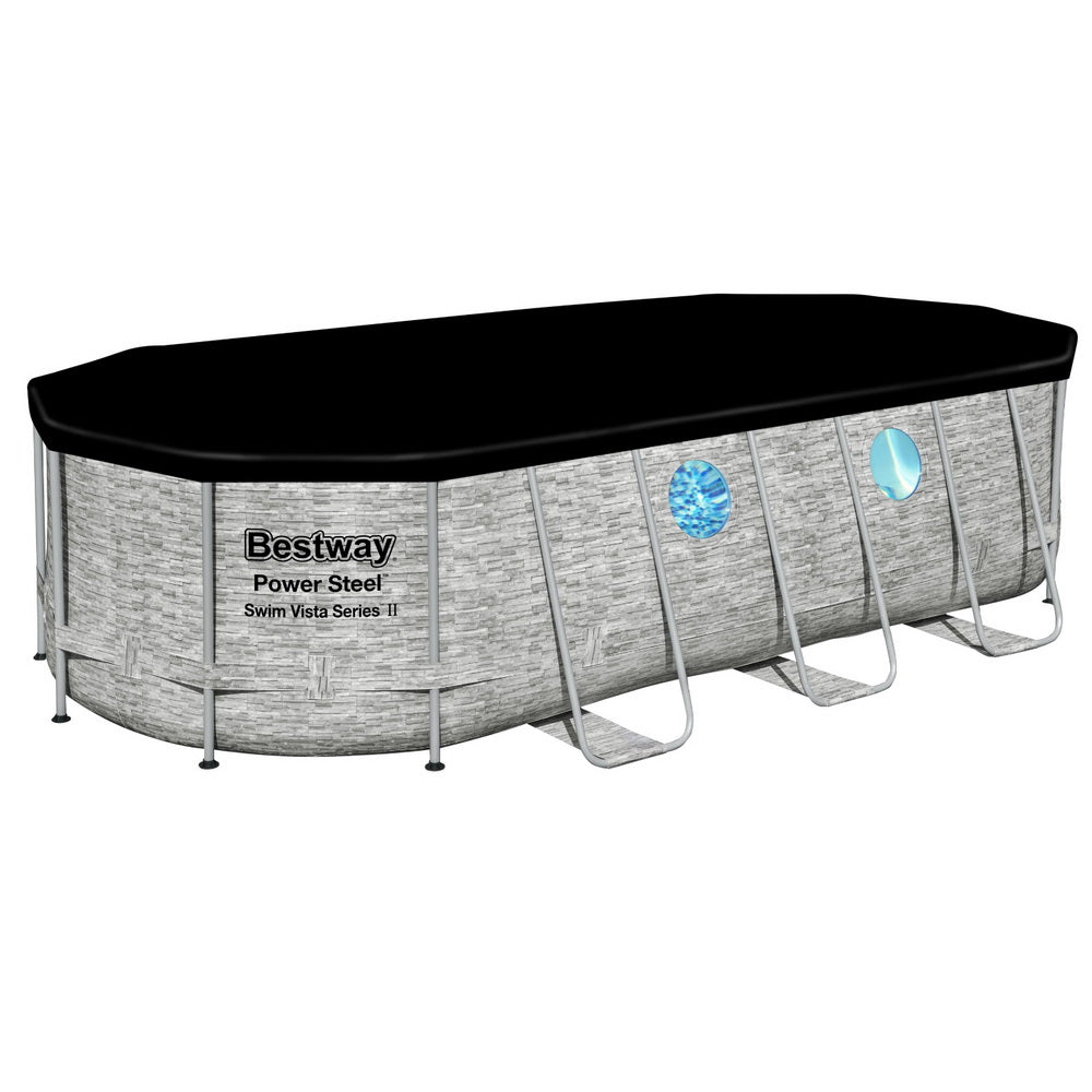Bestway Power Steel Above Ground Pool 549x274x122cm