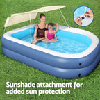 Bestway Kids Inflatable Splash Pool with Sunshade