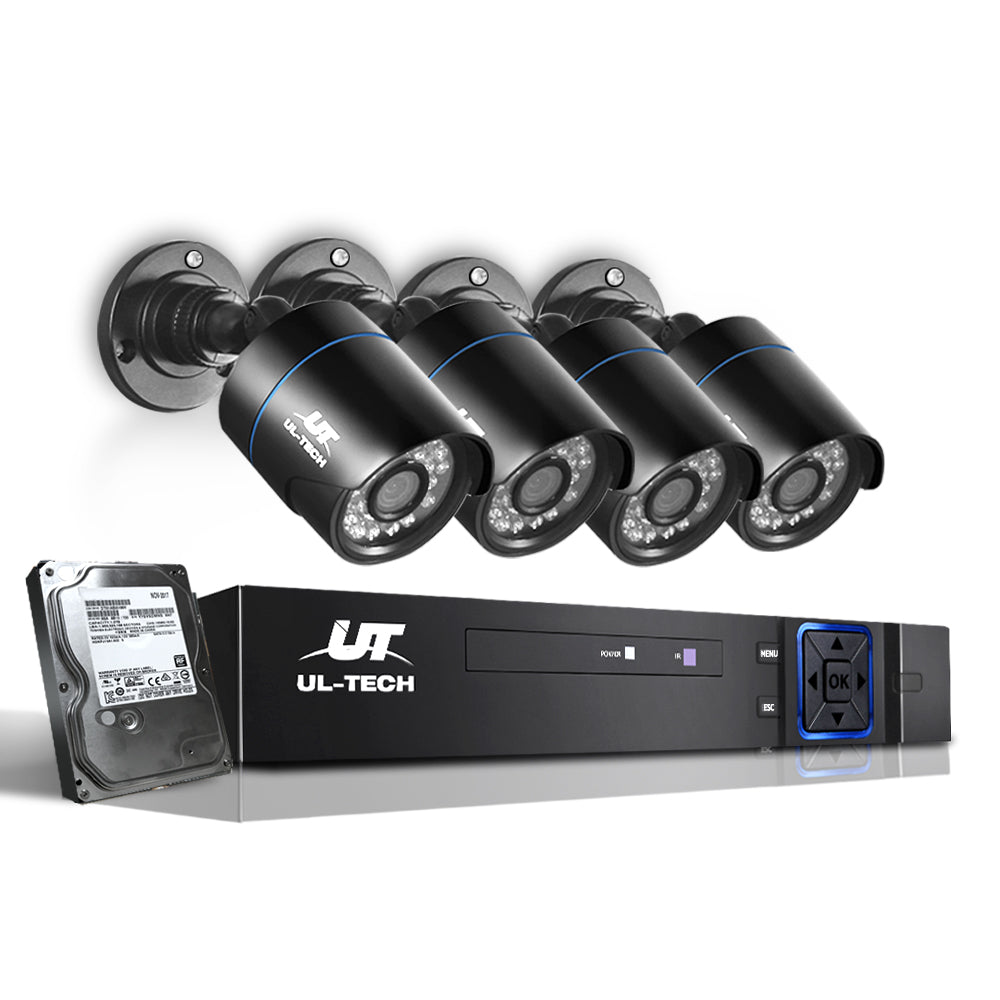 UL-Tech 4CH DVR CCTV Security System