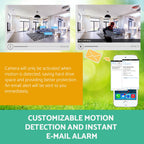 UL-Tech 4CH CCTV Security System with 2TB HDD