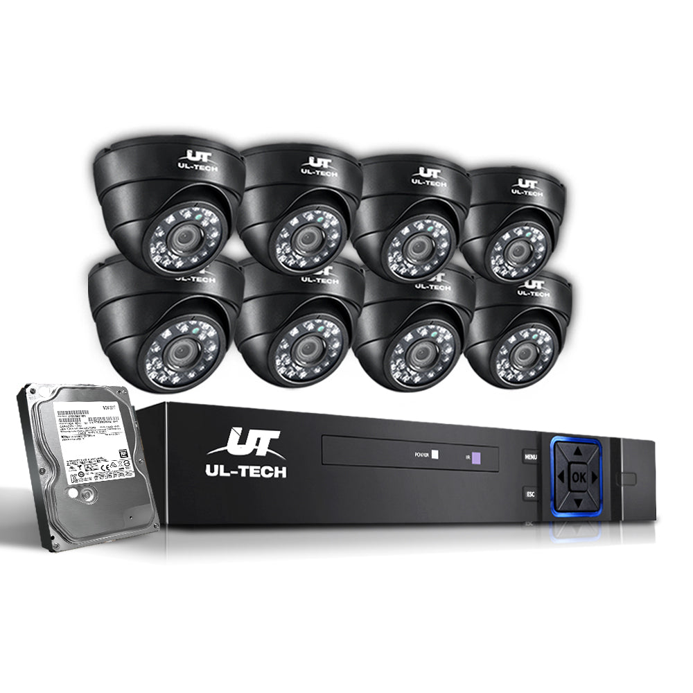 UL-tech 8CH DVR CCTV Security System