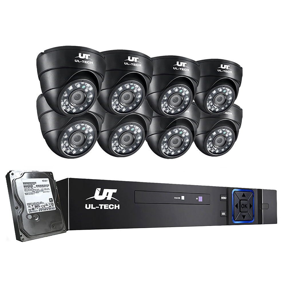 UL-Tech 8CH HD CCTV Security System