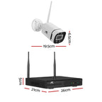 UL-Tech 8CH Wireless CCTV Security System