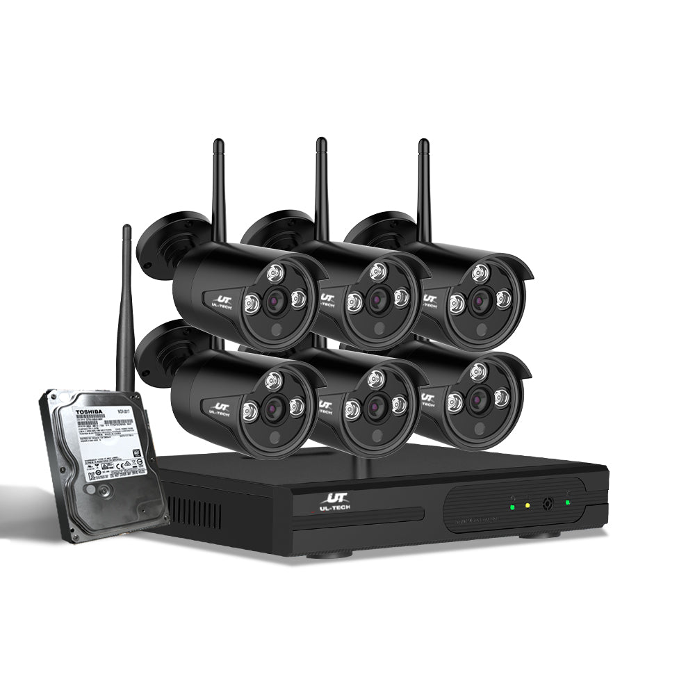 UL-Tech 8CH Wireless CCTV Security System