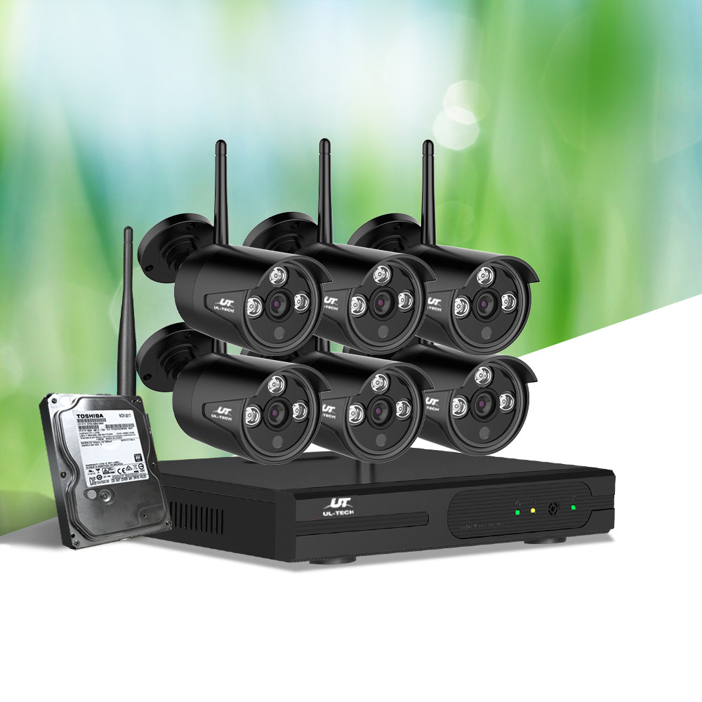 UL-Tech 8CH Wireless CCTV Security System