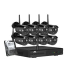 UL-Tech 8CH Wireless CCTV System with 8 Cameras