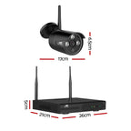 UL-Tech 8CH Wireless CCTV System with 8 Cameras