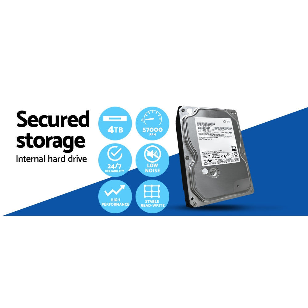 UL-Tech 8CH Wireless CCTV System with 8 Cameras