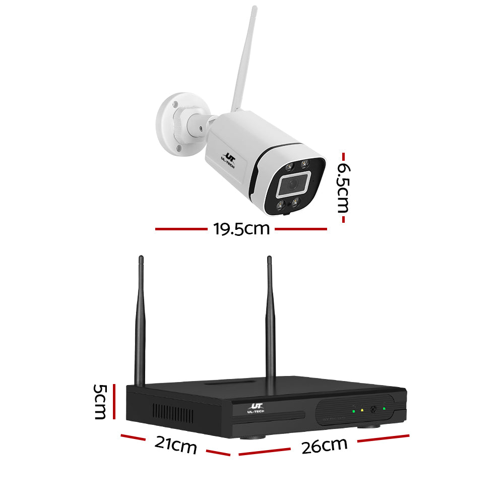 UL-tech Wireless Security Camera System 8CH 3MP