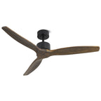 Devanti 52'' Dark Wood Ceiling Fan with Remote