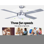 Devanti 52'' Ceiling Fan with Light and Remote