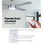 Devanti 52'' Ceiling Fan with Light and Remote