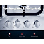 60cm 4 Burner Gas Cooktop with Safety Features