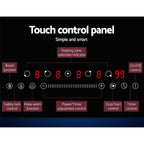 90cm Electric Induction Cooktop with Touch Controls