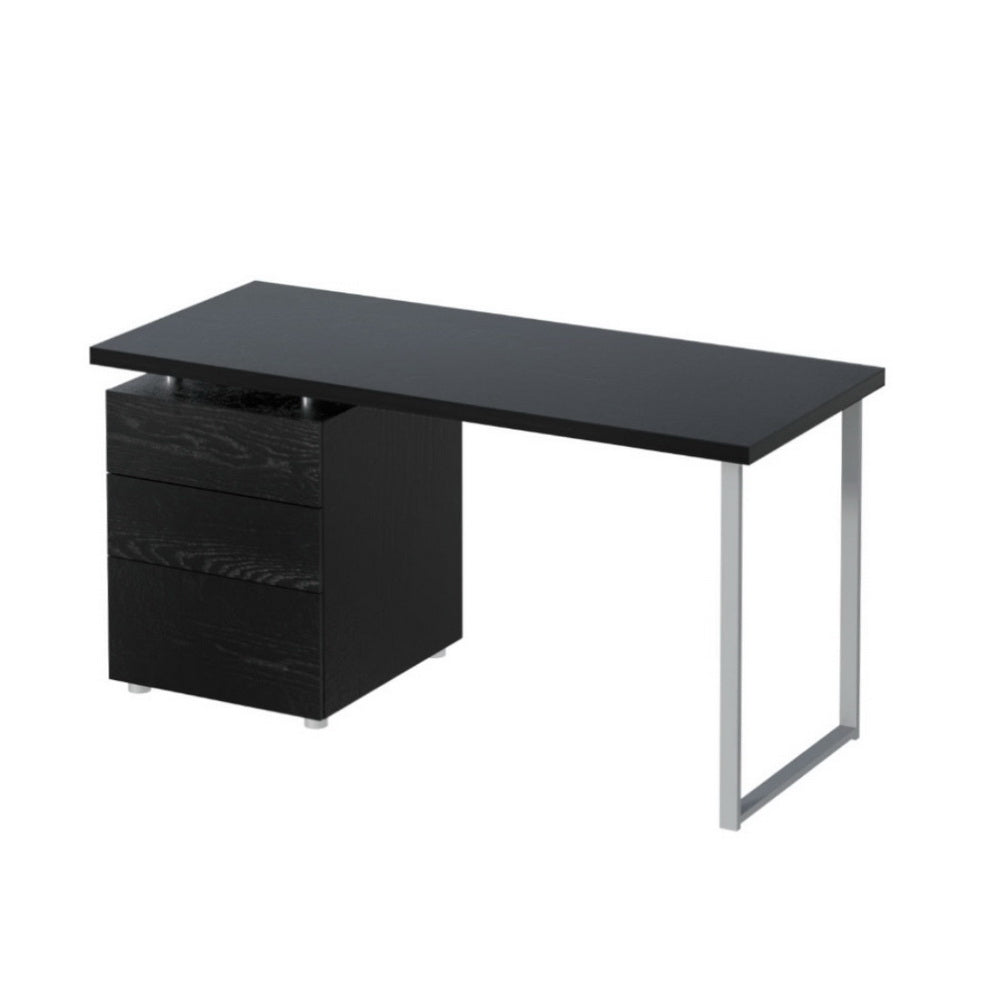Artiss Modern Black Computer Desk with Drawers