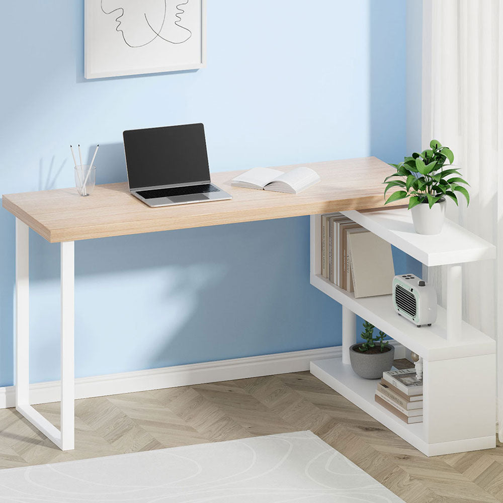 Artiss 140CM Computer Desk Bookshelf