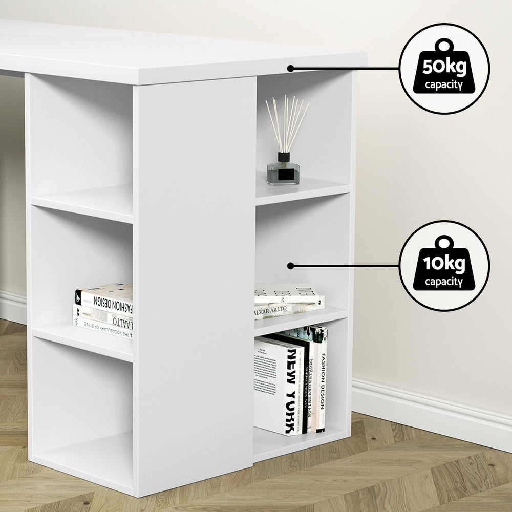 Artiss 150CM Modern Computer Desk Bookshelf