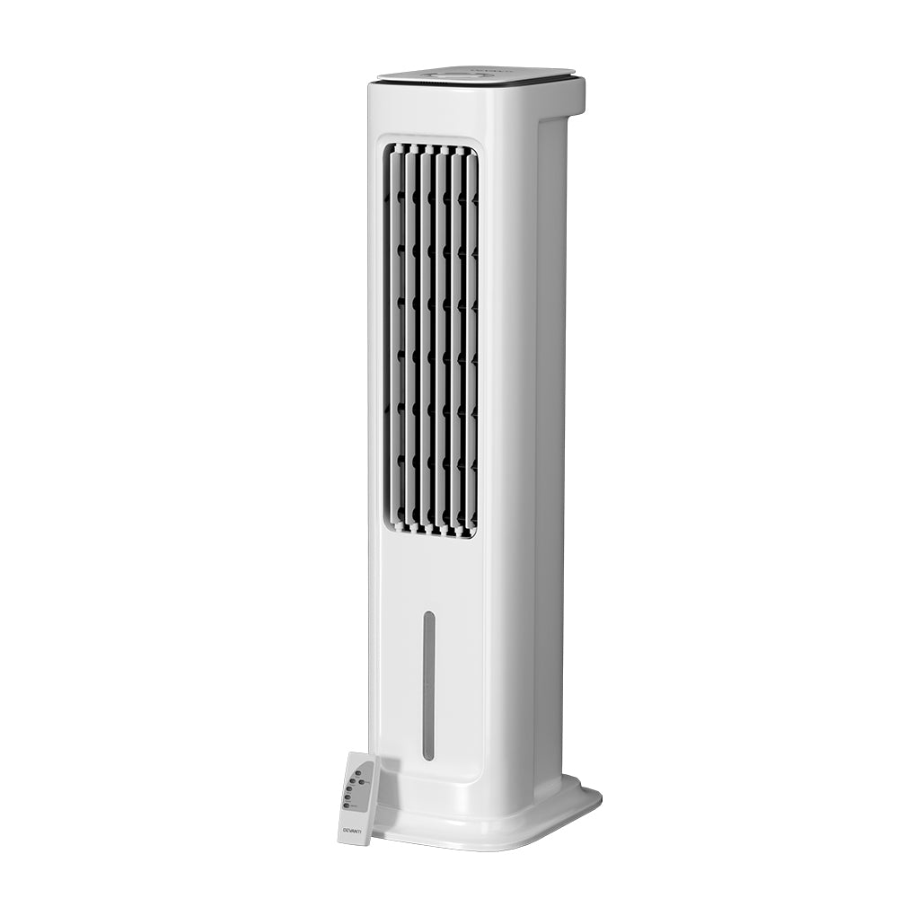 Devanti 4-in-1 Tower Evaporative Air Cooler with Remote and 6L Tank
