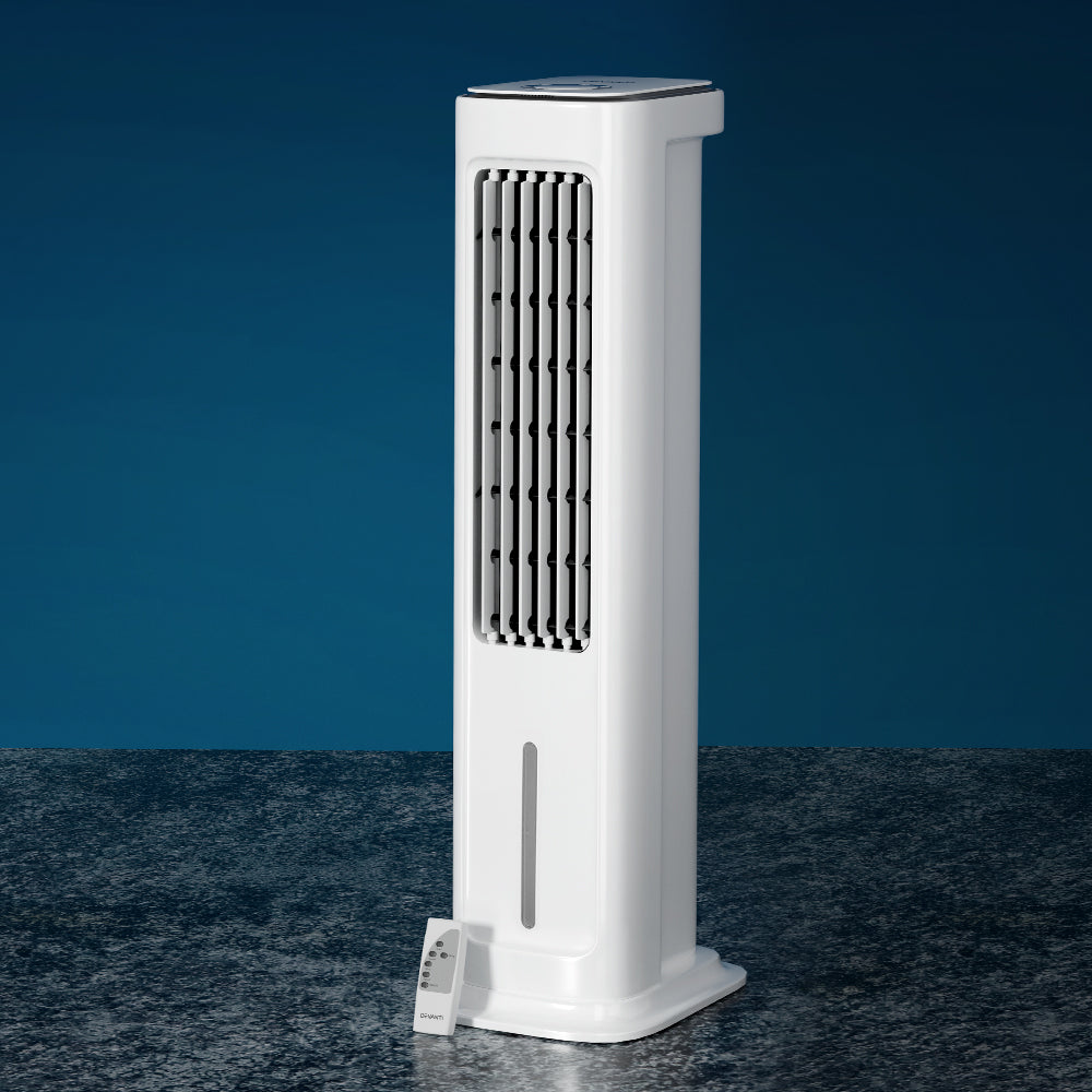 Devanti 4-in-1 Tower Evaporative Air Cooler with Remote and 6L Tank