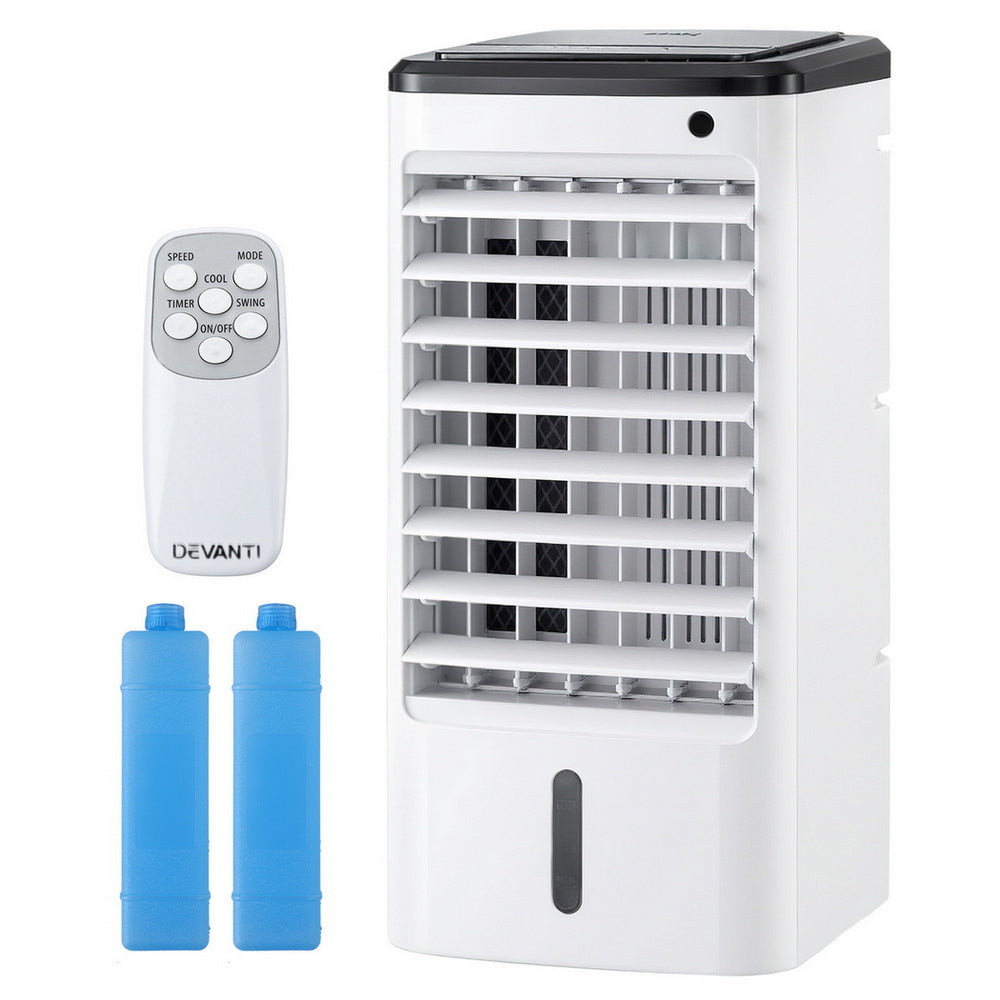 Devanti 3-in-1 Evaporative Air Cooler Conditioner with Remote - 4L