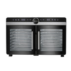 Devanti 16 Trays Food Dehydrator Dual-Zone Stainless Steel