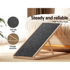 i.Pet Adjustable Wooden Dog Ramp