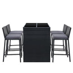 Gardeon 5-Piece Outdoor Bar Set