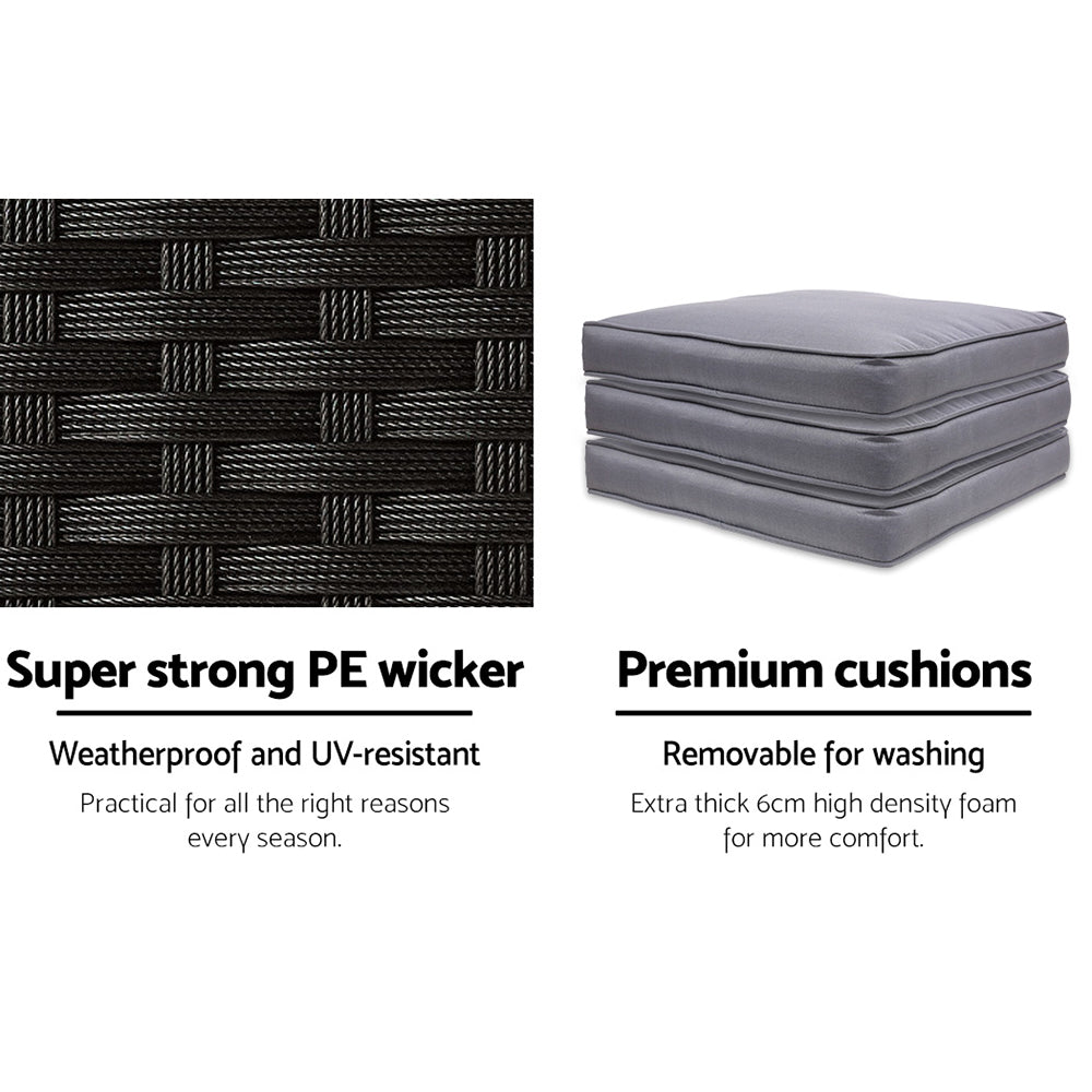 Gardeon 5-Piece Outdoor Bar Set