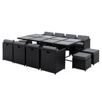 Gardeon 13-Piece Premium Outdoor Dining Set