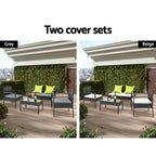 Gardeon Elegant Outdoor Wicker Sofa Set