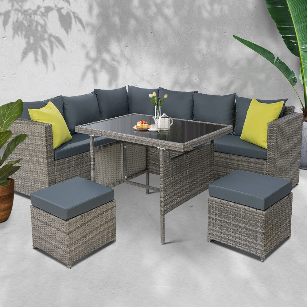 Gardeon Luxury Outdoor Dining Set