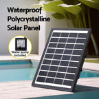 Elegant 4-Tier Solar Fountain Water Feature