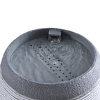 Solar-Powered Elegant Water Fountain Bird Bath