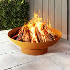 Elegant 80cm Iron Bowl Fire Pit