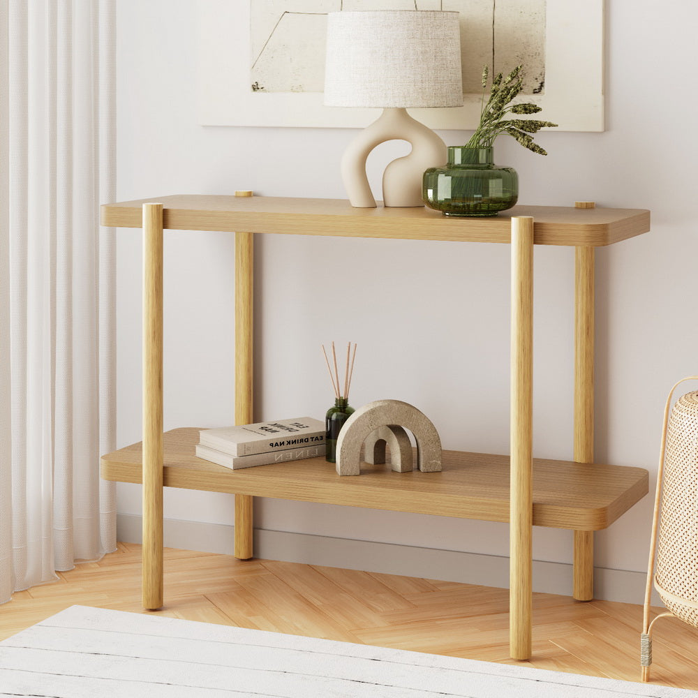 Artiss Sera 92CM Pine Console Table