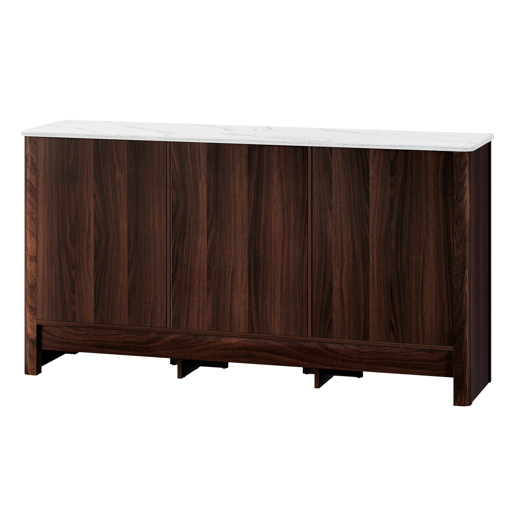 Artiss Marble-Style Buffet Sideboard Cabinet
